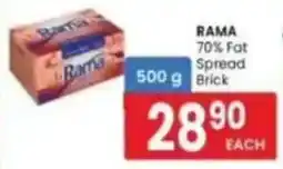 Saverite Rama 70% Fat Spread Brick offer