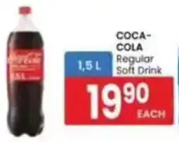 Saverite Coca-Cola Regular Soft Drink offer