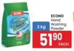 Saverite Econo Hand Washing Powder offer