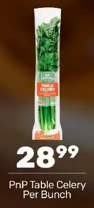 Pick n Pay Hypermarket PnP Table Celery Per Bunch offer