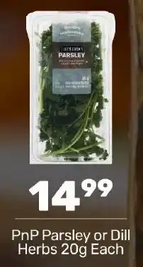 Pick n Pay Hypermarket PnP Parsley or Dill Herbs offer