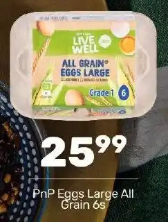 Pick n Pay Hypermarket PnP Eggs Large All Grain offer