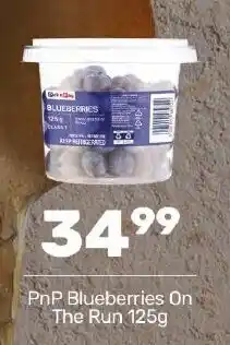 Pick n Pay Hypermarket PnP Blueberries On The Run offer