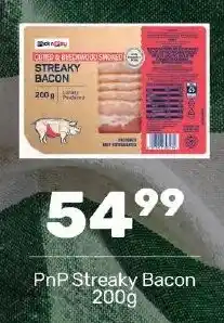 Pick n Pay Hypermarket PnP Streaky Bacon offer