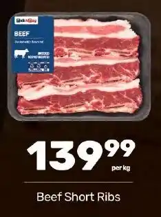 Pick n Pay Hypermarket Beef Short Ribs offer