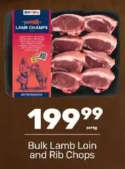 Pick n Pay Hypermarket Bulk Lamb Loin and Rib Chops offer