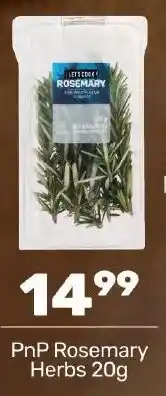 Pick n Pay Hypermarket PnP Rosemary Herbs offer