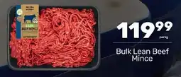 Pick n Pay Hypermarket Bulk Lean Beef Mince offer