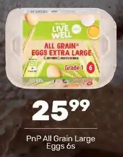 Pick n Pay Hypermarket PnP All Grain Large Eggs offer