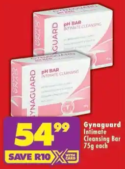 Shoprite Gynaguard Intimate Cleansing Bar offer