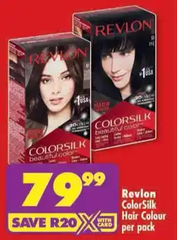 Shoprite Revlon ColorSilk Hair Colour offer