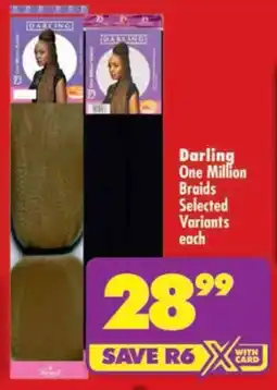 Shoprite Darling One Million Braids offer