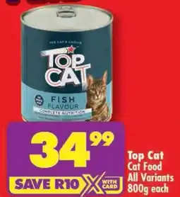 Shoprite Top Cat Cat Food All Variants offer