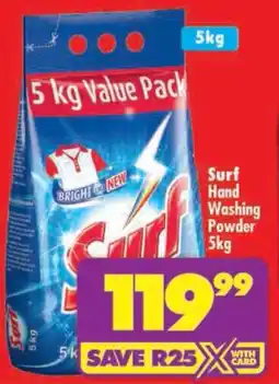 Shoprite Surf Hand Washing Powder offer