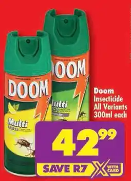 Shoprite Doom Insecticide All Variants offer