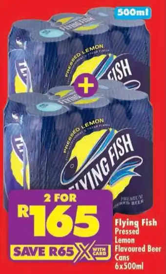 Flying Fish Pressed Lemon Flavoured Beer Cans