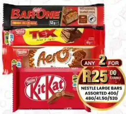Take 'n Pay Nestle large bars assorted offer