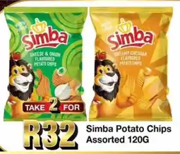 Take 'n Pay Simba Potato Chips Assorted offer