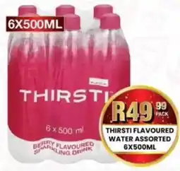 Take 'n Pay Thirsti flavoured water assorted offer