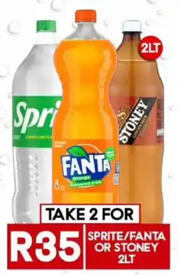 Take 'n Pay Sprite/ fanta or stoney offer