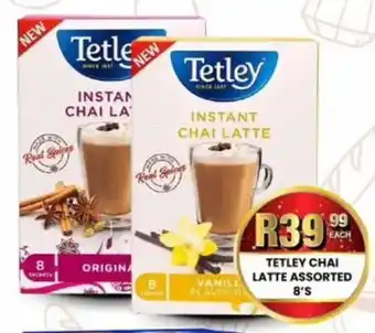Take 'n Pay Tetley chai latte assorted offer
