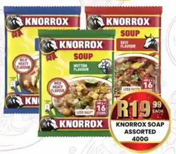 Take 'n Pay Knorrox soap assorted offer