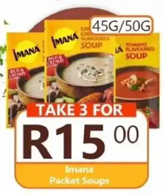 Take 'n Pay Imana Packet Soups offer