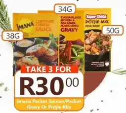 Take 'n Pay Imana Packet Sauces/ Packet Gravy Or Potjie Mix offer