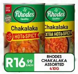 Take 'n Pay Rhodes Chakalaka Assorted offer