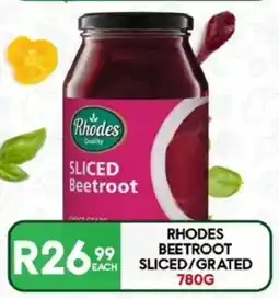 Take 'n Pay Rhodes beetroot sliced/ grated offer