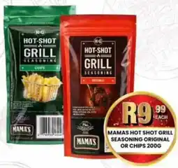 Take 'n Pay Mamas hot shot grill seasoning original or chips offer
