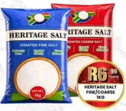 Take 'n Pay Heritage salt fine/ coarse offer