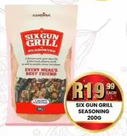 Take 'n Pay Six gun grill seasoning offer