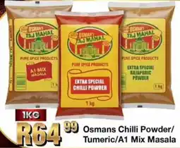 Take 'n Pay Osmans Chilli Powder/ Tumeric/ A1 Mix Masala offer