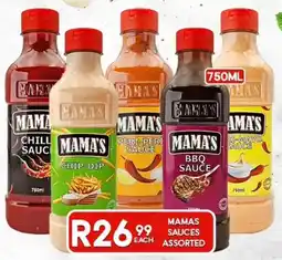 Take 'n Pay Mamas sauces assorted offer
