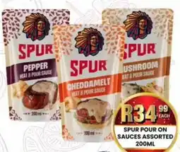 Take 'n Pay Spur pour on sauces assorted offer
