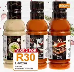 Take 'n Pay Lamzar Sauces Assorted Flavours offer