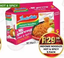 Take 'n Pay Indomie noodles hot & spicy offer