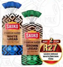 Take 'n Pay Sasko bread white/ brown offer