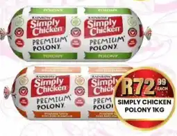 Take 'n Pay Simply Chicken Polony offer