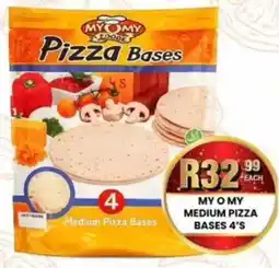 Take 'n Pay My o my medium pizza bases offer