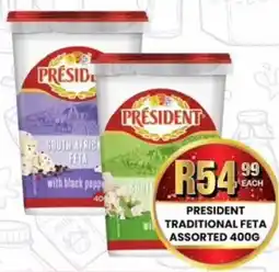 Take 'n Pay President traditional feta assorted offer