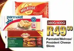 Take 'n Pay Parmalat/ Melrose/ President Cheese Slices offer