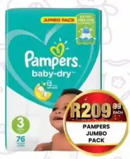 Take 'n Pay Pampers jumbo pack offer