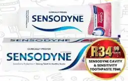 Take 'n Pay Sensodyne cavity & sensitivity toothpaste offer