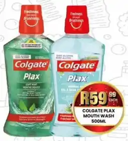 Take 'n Pay Colgate plax mouth wash offer