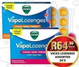 Take 'n Pay Vicks lozenges assorted offer