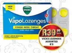 Take 'n Pay Vicks lozenges assorted offer