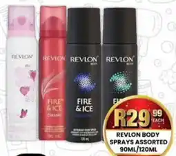 Take 'n Pay Revlon body sprays assorted offer