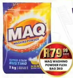 Take 'n Pay Maq washing powder flexi bag offer